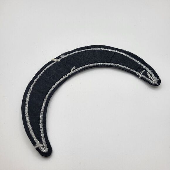 Beaded Moon Applique Sew On 4.5in long - Picture 4 of 4